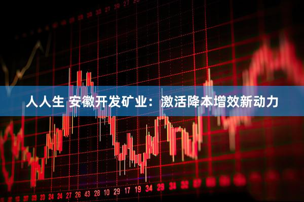 人人生 安徽开发矿业：激活降本增效新动力