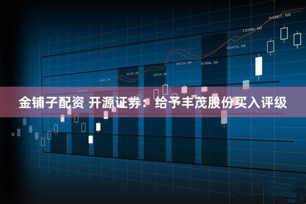 金铺子配资 开源证券：给予丰茂股份买入评级